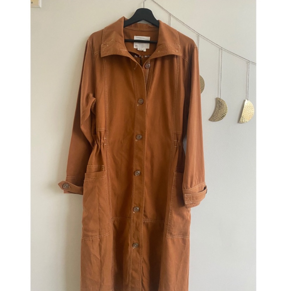 Anthropologie Tan Duster